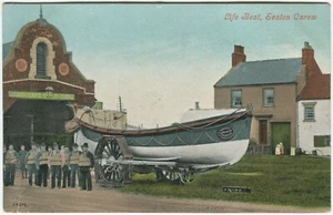 LIFE BOAT, LIFEBOAT & STATION, SEATON CAREW - Durham Postcard - Picture 1 of 2