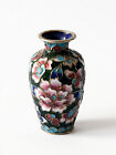 Pot Cloisonn&#233; Fil Rame Chinoise Oriental Ancient Vintage Antique Vase Chine H.