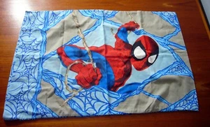 Ultimate Spiderman 2 Sided Standard Pillowcase 20"x30" Franco Marvel 2007 - Picture 1 of 4