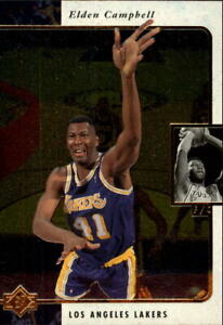 1995-96 SP Los Angeles Lakers Basketball Card #64 Elden Campbell