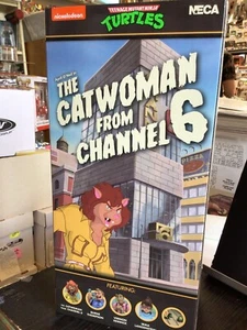 NECA CONFEZIONE DA 4 TMNT THE CATWOMAN FROM CHANNEL 6 TEENAGE MUTANTI TARTARUGHE NINJA - Foto 1 di 6