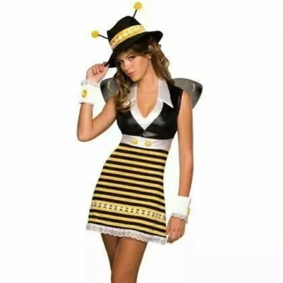 Disfraz KILLA BEE Adolescente Adulto XS Sombrero 2-6 Alas Foto 1 de 1