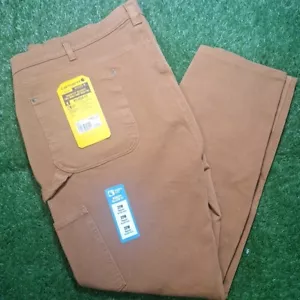 Carhartt Women's Double-Front Pant 22W Rugged Flex Relaxed Fit Canvas Brown NWT - Picture 1 of 6