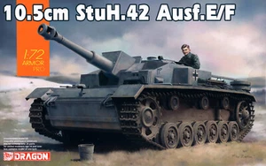 Pistola de asalto Dragon 1/72 7561 Segunda Guerra Mundial alemana 10,5 cm StuH.42 Ausf.E/F - Imagen 1 de 1
