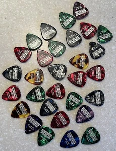 Lot of 25 PIX Guitar Picks 1.50mm .96mm .71mm - Picture 1 of 5