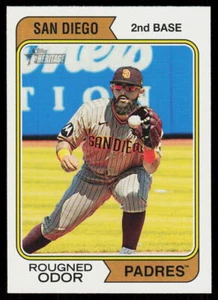 2023 Topps Heritage Rougned Odor #666 BASEBALL San Diego Padres - Picture 1 of 2