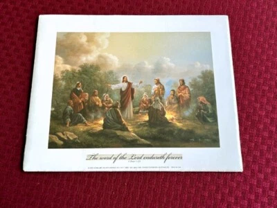 The Word of the Lord Endureth 永恒光泽印花 8 英寸 x 10 英寸天主教基督徒 — 第 1/3 张图片