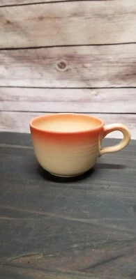 Franciscan Country Craft Peachy Pink Teacup Stoneware Restaurant Vintage - Image 1 of 4