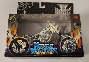 Muscle Machines Die-Cast Model Bike Jesse James CFL Rigid West Coast Choppers - Picture 1 of 5