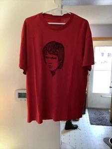 Bruce Lee XTRA large t-shirt WITH FELT GRAPHICS - Picture 1 of 4