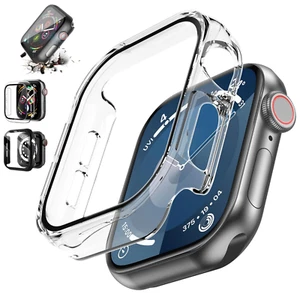 etui na Apple Watch Series 9/8/7/6/5/SE szkło hartowane osłona ekranu - Zdjęcie 1 z 14