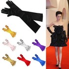 Ladies Evening Prom Wedding Flapper 20s Fancy Dress Xmas Opera Burlesque Gloves