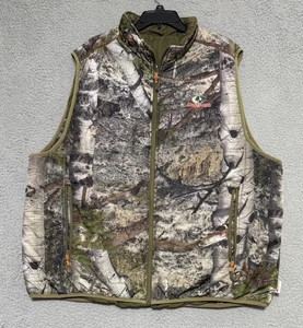 Mossy Oak 3M Thinsulate Reversible Insulated Camo Vest Water Resistant Mens 3XL - Picture 1 of 12