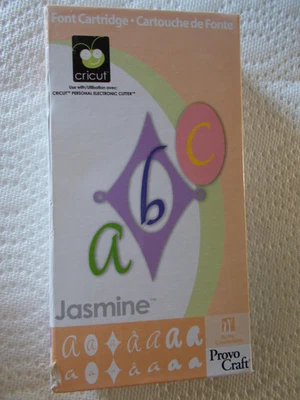 Juego de cartuchos delanteros Cricut Jazmín sellado NUEVO 2006 Provo Craft 29-0015 Foto 1 de 4