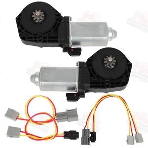 Front Driver & Passenger Window Regulator Motors For 1981-1989 Lincoln Town Car - Picture 1 of 15