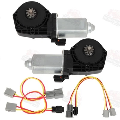 Motores reguladores de ventana delanteros para conductor y pasajero para Lincoln Town Car 1981-1989 Foto 1 de 4