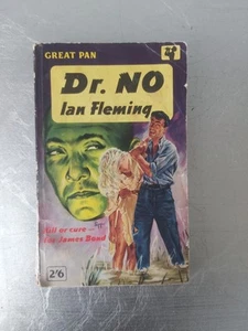 1958 Dr No Ian Fleming Great Pan Paperback Book - Picture 1 of 9