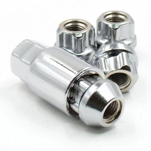 Lug Nut Wheel Locks M12x1.75 Open End Bulge Acorn Locking Lugs F150 Expedition - Picture 1 of 4