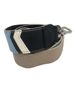 LONGCHAMP Correa de Hombro Multicolor Aprox 99cm Cuero Accesorio Auténtico Usado - Imagen 1 de 4