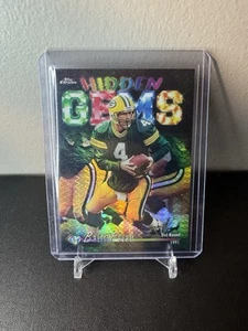 1998 Topps Chrome BRETT FAVRE Hidden Gems REFRACTOR #HG6 Packers - RARE - Picture 1 of 2
