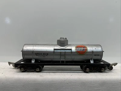 Vintage American Flyer Gulf Tank Car S Scale #625G GRCX 5016 w/ Latch Couplers - Image 1 of 4