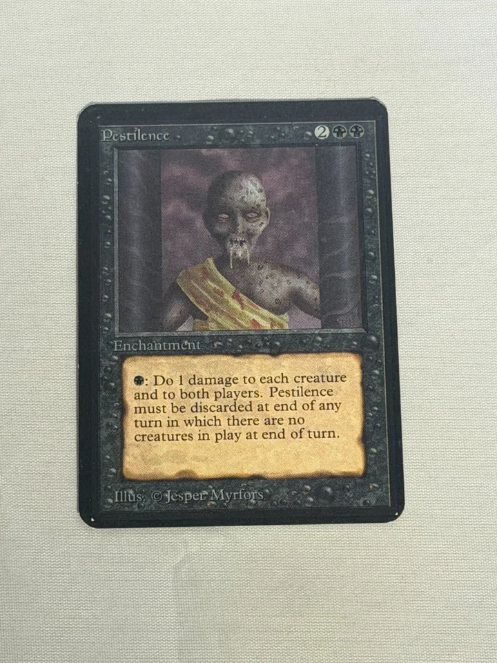 MTG Pestilence Alpha Magic the Gathering - Image 1 of 2