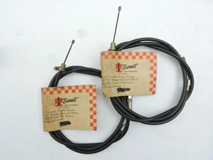 2 NOS Barnett Throttle Cables Triumph 1961-1964 Triumph TR6 650 Trophy 18257rs - Picture 1 of 3