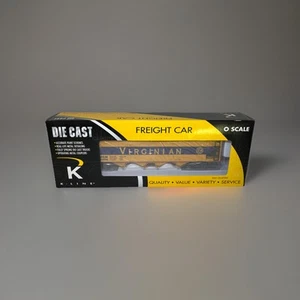 K-LINE 623-44622 DIE-CAST VIRGINIAN 4-Bay Hopper O Scale #2606 NEW NIB! - Picture 1 of 15