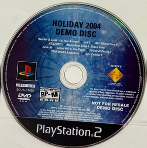 Holiday Demo Disc 2004 PS2 PlayStation 2 - Demo Disc Only - Picture 1 of 1