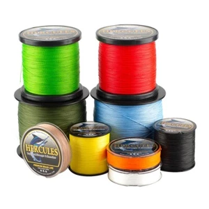 HERCULES 2000 m 100% Fade Free PE 6-300 lb 4 8 Strands Braid Fishing Line 2187yd - Picture 1 of 29