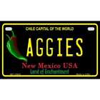 Aggies Novelty Metal Motorcycle Plate MP-12909