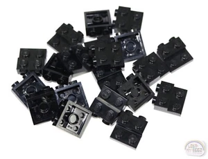 LEGO - 20 x Placa de Soporte (2x2x2/3) con 2 Tachuelas Laterales - Negro - Nuevo - 99206 - Imagen 1 de 4