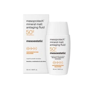 MESOESTETIC Mesoprotech SPF50+ Fluido antietà minerale opaco 50 ml