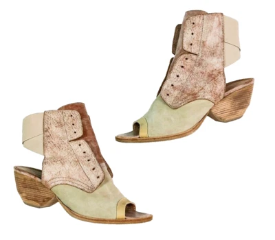 Sandalias VPL x LD Tuttle Neo punta abierta cuero correa al tobillo talla 40,5 Foto 1 de 4