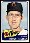 1965 Topps #326 Dwight Siebler Minnesota Twins EX-EXMINT SET BREAK!