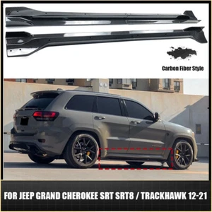 Extensión de faldón lateral de carbono para Jeep Grand Cherokee SRT SRT8 / Trackhawk 12-2021 - Imagen 1 de 9