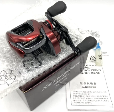 Mulinello da colata SHIMANO Scorpion MGL 151HG LEFT Handed Bait con scatola J... - Immagine 1 di 4