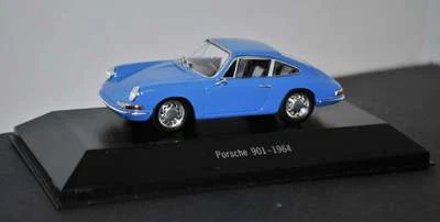 Atlas BL52 - Porsche 901 1964 azul escala 1/43 - em Plynth no estojo rastreado 48 postes - Imagem 1 de 4