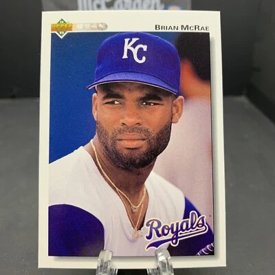 1992 Upper Deck Brian McRae #157 Kansas City Royals - Image 1 of 2