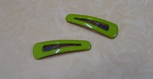 2 FORCINA A SCATTO VERDE OLIVA lunghezza  5,5 cm   cod.16291 - Picture 1 of 1