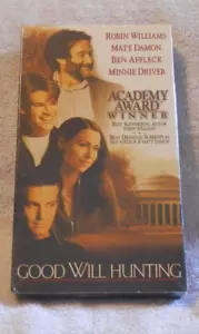 Brand New, Sealed Goodwill Hunting VHS - Picture 1 of 1