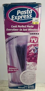 Pasta Express Cooker Pasta Maker Container Fast Easy As Seen On TV VTG 2005 READ - Picture 1 of 12
