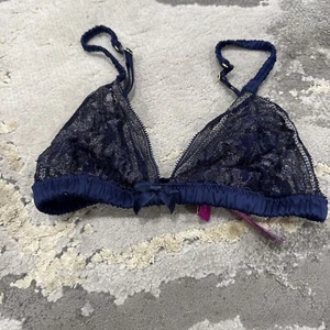 Agent Provocateur Blau & Gold BH Größe Medium Brandneu - Bild 1 von 3