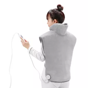 Gasky Large Electric Heating Pad for Back and Shoulders, 24”x33” Heat Wrap Vest - Picture 1 of 4
