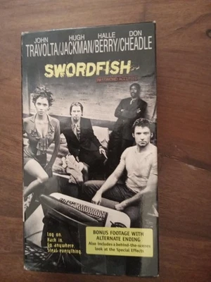Swordfish (VHS, 2001) With Bonus Footage And Alternate Ending  - Image 1 of 3