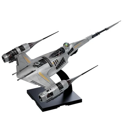 BANDAI SPIRITS STAR WARS Mandalorian N-1 Starfighter 1/48 scale pre-colored plas - Image 1 of 3