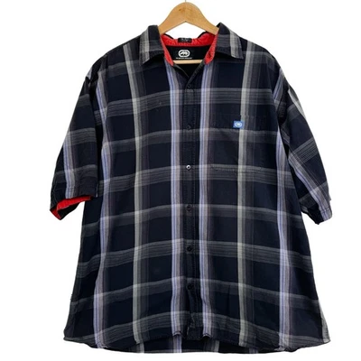 The ECKO UNLTD Woven Shirt The Dwyer Cotton Short Sleeve Shirt Size XXL - Image 1 of 4
