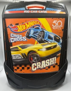 Estuche de coche rodante Hot Wheels Criss Cross Crash 50 aniversario 100 2018 EE. UU. - Imagen 1 de 8