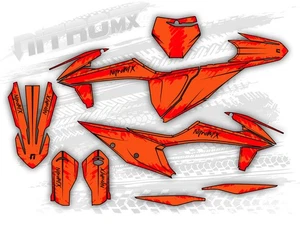 Kit de gráficos para calcomanías KTM SX SXF XC XCF 250 300 350 450 2019 2020 2021 2022 - Imagen 1 de 1