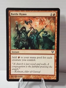 x1 Battle Hymn 128 Avacyn Restored Magic The Gathering MTG - Picture 1 of 2